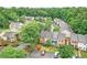 Charming townhomes in a desirable neighborhood with manicured landscaping and tree-lined streets at 2197 Spring Walk Ct, Atlanta, GA 30341