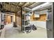 The unfinished basement has a concrete floor and exposed insulation at 2197 Spring Walk Ct, Atlanta, GA 30341