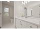 Well-lit bathroom with a modern sink, vanity, and mirror at 1902 Connemara Dr, Atlanta, GA 30341