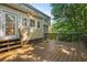 Inviting wooden deck perfect for outdoor entertaining or relaxing while enjoying the natural surroundings at 1902 Connemara Dr, Atlanta, GA 30341