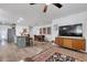 Open concept living area with a kitchen, dining room and living room combination at 111 Marona Street Ne Ne St, Atlanta, GA 30307