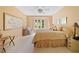 Comfortable bedroom with large windows, soft carpet and ample space for bedroom furniture at 3436 Laurelwood Ne Ct, Roswell, GA 30075