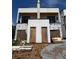 Modern white home under construction showcasing a contemporary design and clean lines at 308 Fortune Ne St # A, Atlanta, GA 30312