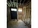 Unfinished basement with window and frame showing potential for customization to new homeowners preferences at 308 Fortune Ne St # B, Atlanta, GA 30312