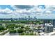Atlanta skyline with buildings and nature views from a high rise at 328 Stonemont Dr, Atlanta, GA 30305