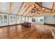Spacious living room with a fireplace and hardwood floors at 2166 Tanglewood Dr, Snellville, GA 30078