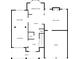 First floor plan featuring an open-concept layout with a dining area, kitchen, and Gathering room at 3019 Iona Ct, Snellville, GA 30039