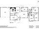 Detailed floor plan showcasing the layout of the home with various rooms and dimensions at 1651 King Rd, Riverdale, GA 30296