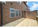 Wood patio of home at 1618 Durden Ne Rd, Atlanta, GA 30319