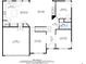First floorplan features kitchen, breakfast nook, Gathering room, garage, dining area, and living room at 1618 Chancery Ln, Lithia Springs, GA 30122