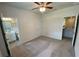 Spacious bedroom with bathroom access and a closet at 4234 Freight St, Tucker, GA 30084