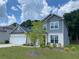 Charming two-story home with a gray roof, white brick, and a well-manicured lawn at 4234 Freight St, Tucker, GA 30084