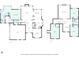 Combined floor plan highlighting the home's layout across multiple levels at 2866 Wynford Sw Dr, Marietta, GA 30064