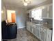 Functional kitchen with gray cabinetry, modern countertops, and stainless steel appliances at 1712 Clifton Se Way, Atlanta, GA 30316