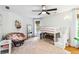 Bright bedroom with a unique loft bed and cozy seating area at 2200 Major Loring Sw Way, Marietta, GA 30064