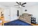 Charming Bedroom with hardwood floors, a crib, and decor accents at 2200 Major Loring Sw Way, Marietta, GA 30064