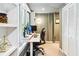 Bright office space features a modern desk, computer setup, built-in shelves, and a closet at 2200 Major Loring Sw Way, Marietta, GA 30064
