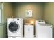 Functional laundry room with modern appliances and a convenient utility sink at 2200 Major Loring Sw Way, Marietta, GA 30064