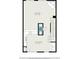 View of the second floor of the home which includes a living room, bath, and an eat-in kitchen at 734 Celeste Sw Ln # 84, Atlanta, GA 30331