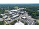 Aerial view of the neighborhood, highlighting the proximity to local businesses at 357 W Hightower Trl, Social Circle, GA 30025