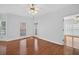 Bright dining area with hardwood flooring, natural light, and access to the outdoors at 2000 Stockton Walk Ln, Snellville, GA 30078