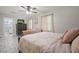 Bedroom with tiled floors, and two windows for natural light at 4291 Lamar Street St, Decatur, GA 30035