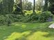 Lush backyard with verdant lawn and dense foliage creating a private, natural retreat at 8113 Fieldstream Way, Douglasville, GA 30134
