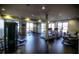 A community gym space featuring various exercise machines and equipment for residents at 870 Mayson Turner Nw Rd # 1344, Atlanta, GA 30314