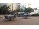 Outdoor patio with tables and chairs provides a relaxing space at 870 Mayson Turner Nw Rd # 1228, Atlanta, GA 30314