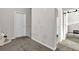 Bedroom featuring neutral walls, carpeted floor, closet and doorway at 2638 Village Park Bnd, Duluth, GA 30096