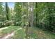 Lush wooded backyard, ideal for nature lovers at 3038 Skidaway Ct, Stone Mountain, GA 30087