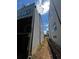 Shot from the side between two homes under construction at 314 Fortune Ne St # A, Atlanta, GA 30312