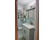 Light and airy bathroom with natural light at 1542 Riderwood Ct, Decatur, GA 30033