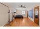 Bedroom with hardwood floors and lots of light at 1542 Riderwood Ct, Decatur, GA 30033