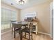 Eat-in kitchen area with breakfast table near the window at 15 Fairwoods Ct, Covington, GA 30016
