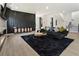 Open living area with hardwood floors and contemporary furnishings at 833 Humphries Sw St, Atlanta, GA 30310