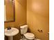 Half bathroom with a pedestal sink and toilet at 1854 Caswell # 56, Marietta, GA 30060