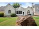 Spacious backyard featuring a cozy screened-in porch and a brick patio perfect for outdoor relaxation at 1805 Wilkenson Xing, Marietta, GA 30066