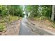 Scenic paved driveway leading to a property surrounded by mature trees and natural landscape at 7460 Highway 101, Rockmart, GA 30153