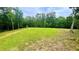 Open land to build on, the property has a lush green lawn and is surrounded by mature trees at 7460 Highway 101, Rockmart, GA 30153