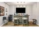 Entertainment area boasts a stylish bar, perfect for hosting guests and enjoying evenings at 1024 Brownstone Dr # 2, Marietta, GA 30008