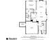 Detailed floor plan showcasing the layout and dimensions of the home, including bedrooms, bathrooms, and living spaces at 1024 Brownstone Dr # 2, Marietta, GA 30008