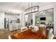 Open concept showing kitchen, dining and living space with modern appliances at 1024 Brownstone Dr # 2, Marietta, GA 30008
