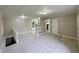 Open floor plan showcasing the living room and adjacent kitchen area at 25 Gladstone Sw Dr, Marietta, GA 30060