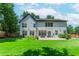 Spacious backyard with lush lawn and privacy fence, perfect for outdoor living and entertaining at 2373 Oak Falls Ln, Buford, GA 30519