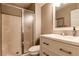 Bathroom features tub and shower combination, vanity, and neutral walls at 349 Harris Loop, Dallas, GA 30157