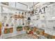 Walk-in pantry with organized shelving, baskets and containers at 625 St Annes Pl, Covington, GA 30016