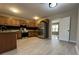 Spacious kitchen featuring stainless appliances, wood cabinetry and tile flooring at 1929 Hazelwood Se Dr, Marietta, GA 30067