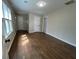 Bright living room featuring hardwood floors, a large window, and neutral paint at 1929 Hazelwood Se Dr, Marietta, GA 30067