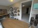 Office features golf gear, work desk, bike rack, and ensuite access at 1929 Hazelwood Se Dr, Marietta, GA 30067